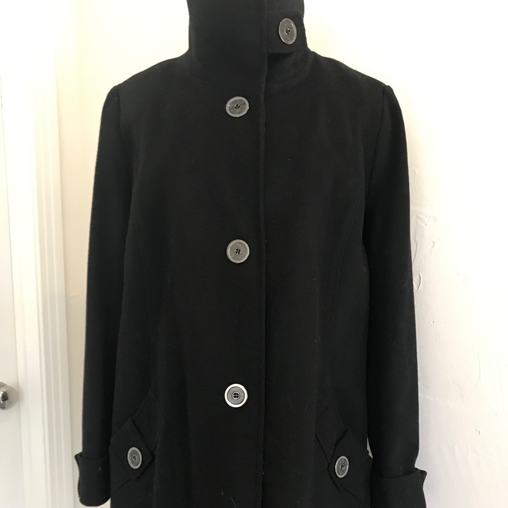 Black Wool Coat